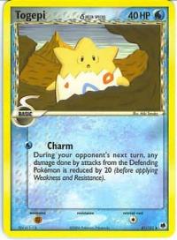 pokemon ex dragon frontiers togepi 41 101