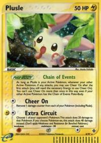 pokemon ex dragon plusle 8 97