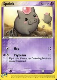 pokemon ex dragon spoink 74 97