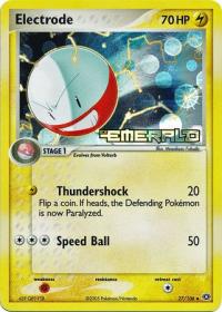 pokemon ex emerald electrode 27 106 rh