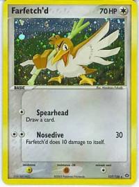 pokemon ex emerald farfetch d 107 106