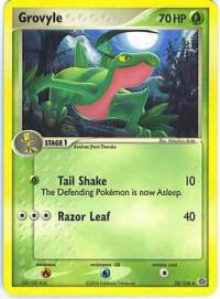 pokemon ex emerald grovyle 28 106