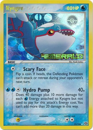 Kyogre 15-106 (RH)