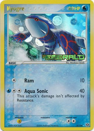 Kyogre 6-106 (RH)