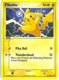 pokemon ex emerald pikachu 60 106