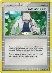 pokemon ex emerald professor birch 82 106 rh