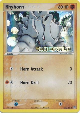 Rhyhorn 62-106 (RH)