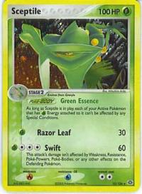 pokemon ex emerald sceptile 10 106