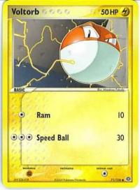 pokemon ex emerald voltorb 71 106