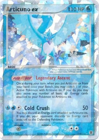 Articuno ex 114-112