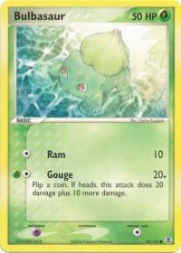 pokemon ex firered leafgreen bulbasaur 55 112