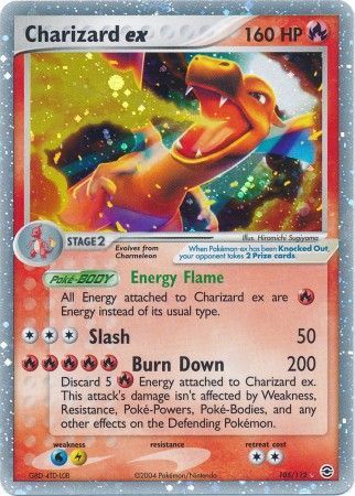 Charizard ex 105-112