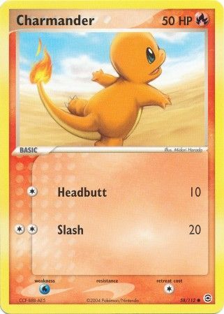 Charmander 58-112