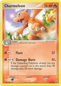 pokemon ex firered leafgreen charmeleon 31 112