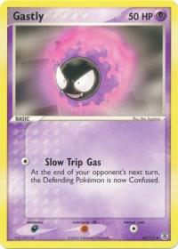 pokemon ex firered leafgreen gastly 63 112