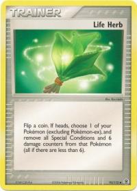 pokemon ex firered leafgreen life herb 93 112