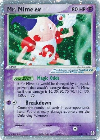 Mr. Mime ex 110-112