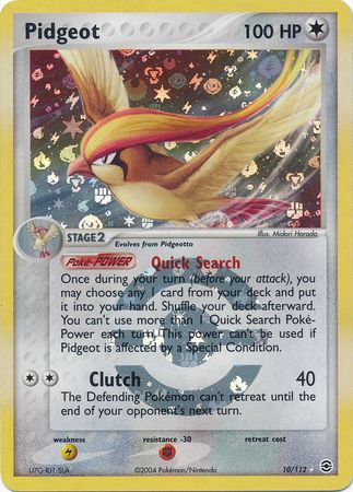 Pidgeot 10-112 (RH)