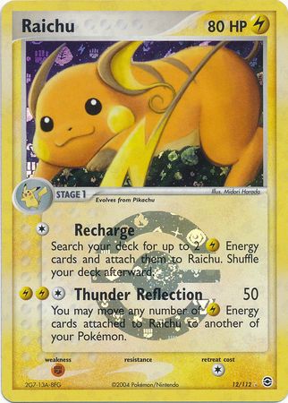 Raichu 12-112 (RH)