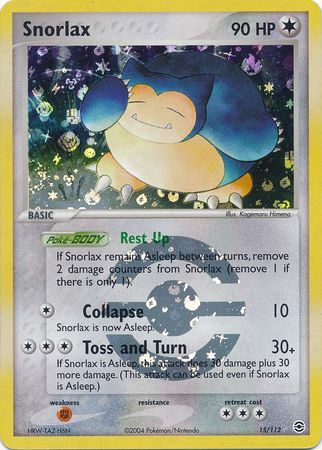 Snorlax 15-112 (RH)