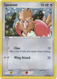 pokemon ex firered leafgreen spearow 81 112 rh