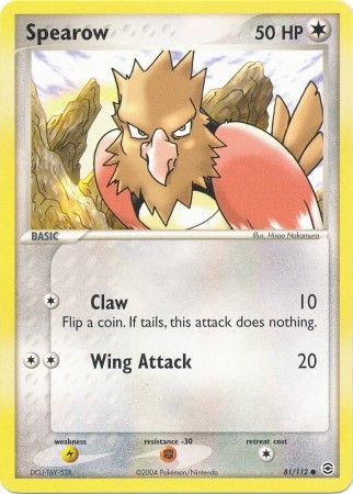 Spearow 81-112