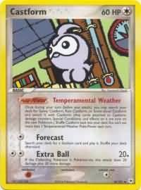 pokemon ex hidden legends castform 30 101