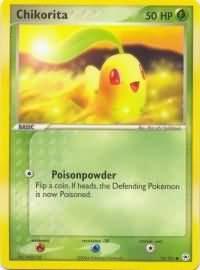 pokemon ex hidden legends chikorita 55 101