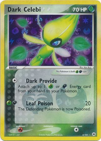 Dark Celebi 4-101 (RH)