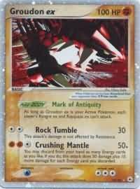 pokemon ex hidden legends groudon ex 93 101