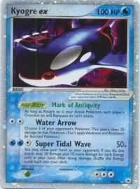 pokemon ex hidden legends kyogre ex 94 101