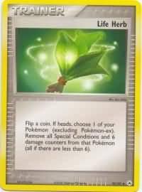 pokemon ex hidden legends life herb 90 101