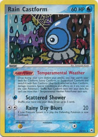 Rain Castform 23-101 (RH)