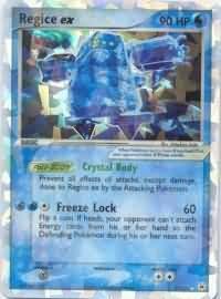 pokemon ex hidden legends regice ex 97 101