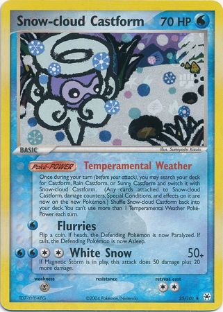 Snow-Cloud Castform 25-101 (RH)