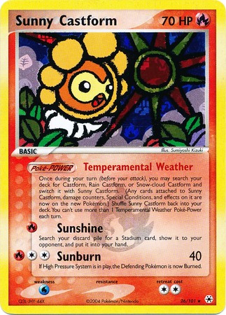 Sunny Castform 26-101 (RH)