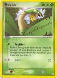 pokemon ex hidden legends tropius 27 101