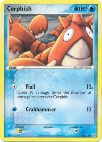 pokemon ex holon phantoms corphish 63 110