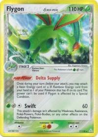 pokemon ex holon phantoms flygon 7 110