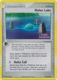 pokemon ex holon phantoms holon lake 87 110 rh