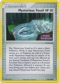 pokemon ex holon phantoms mysterious fossil 92 110 rh