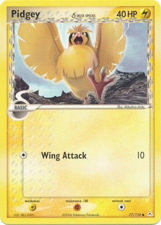 Pidgey 77-110