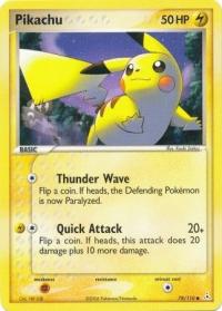 pokemon ex holon phantoms pikachu 79 110