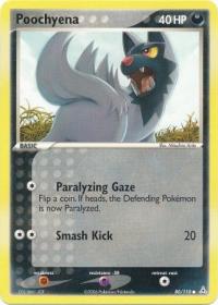 pokemon ex holon phantoms poochyena 80 110