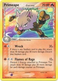 pokemon ex holon phantoms primeape 50 110