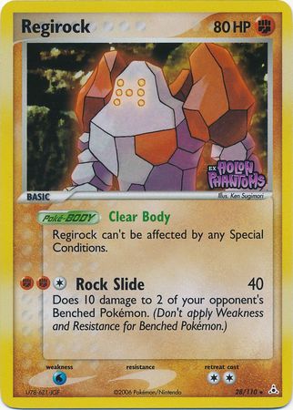 Regirock 28-110 (RH)