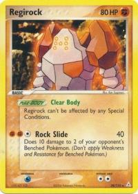 pokemon ex holon phantoms regirock 28 110