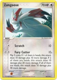 pokemon ex holon phantoms zangoose 34 110