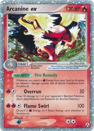 Arcanine ex 83-92