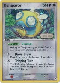 pokemon ex legend maker dunsparce 31 92 rh